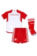 Fotbalové Dres Bayern Munich Dětské Domácí Oblečení 2023-24 Krátký Rukáv (+ trenýrky)